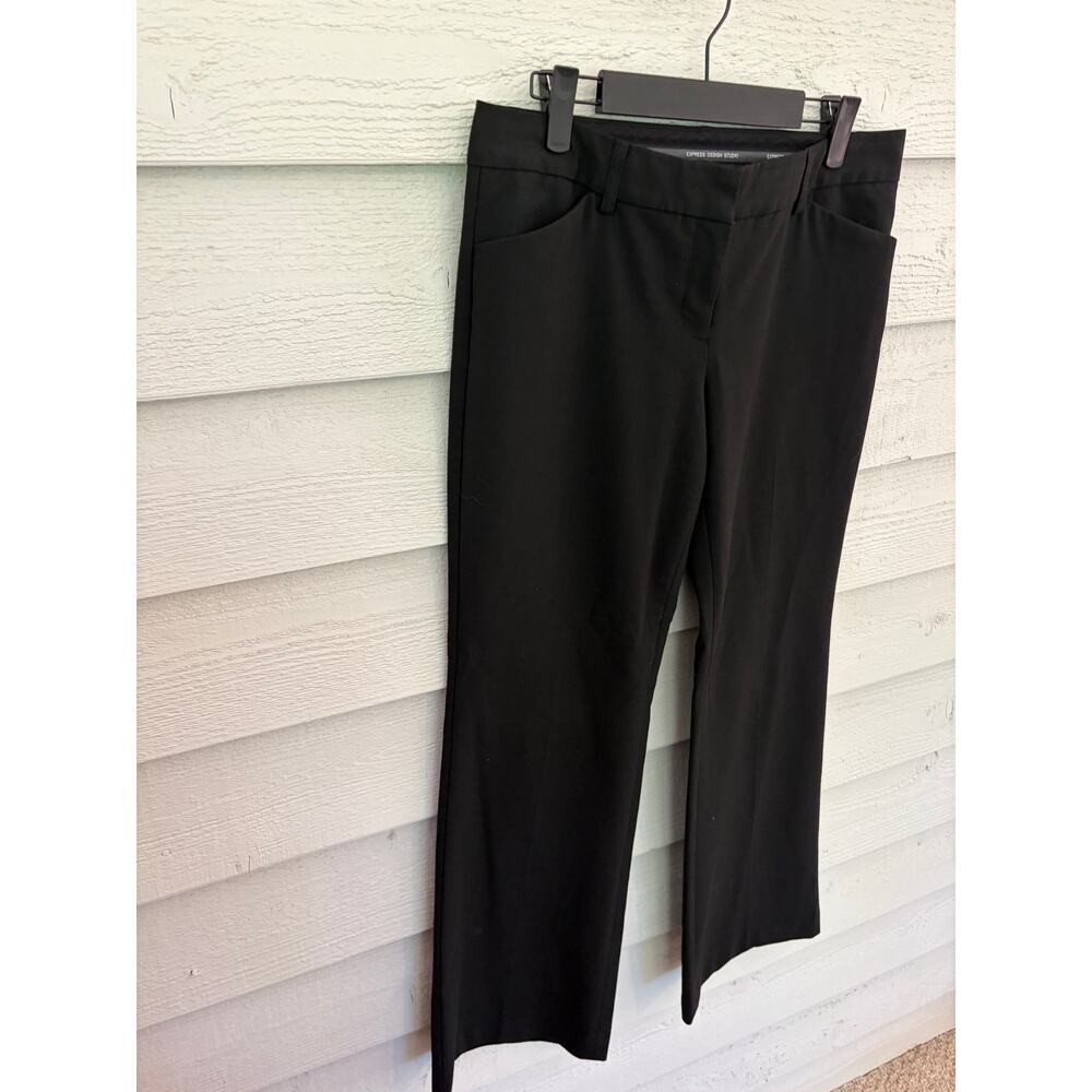 Express Design Studio Editor Black Dress Pants Size 6R Career Office Workwear - Picture 3 of 5